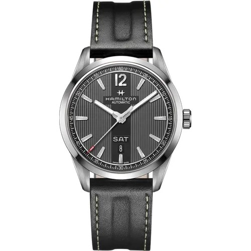 Наручные часы Hamilton Broadway Мужские DAY DATE AUTO H43515735, черный