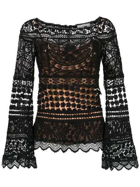 Martha Medeiros Camila lace blouse