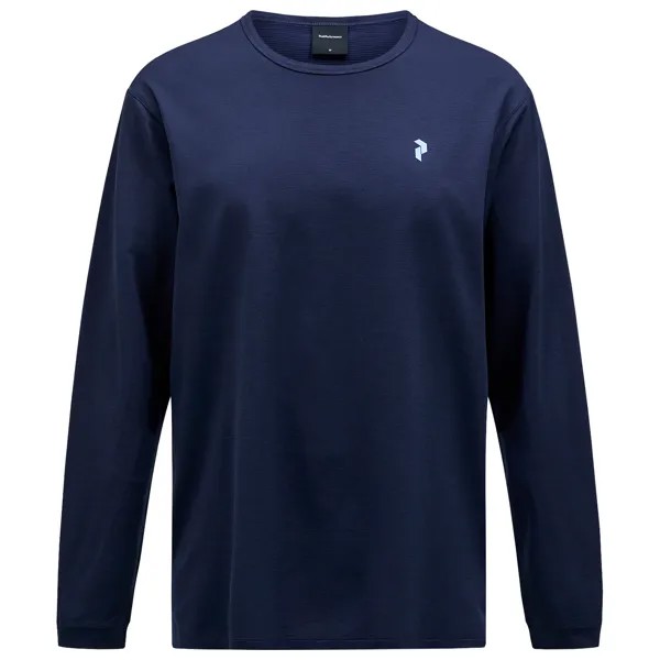 Лонгслив Peak Performance Trail L/S, цвет Salute Blue