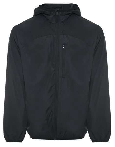 Куртка Threadbare Windbreaker Fitness Jacket Beckham Black, черный