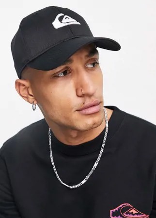 Черная кепка Quiksilver Decades-Черный цвет