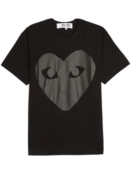 Comme Des Garçons Play футболка с логотипом
