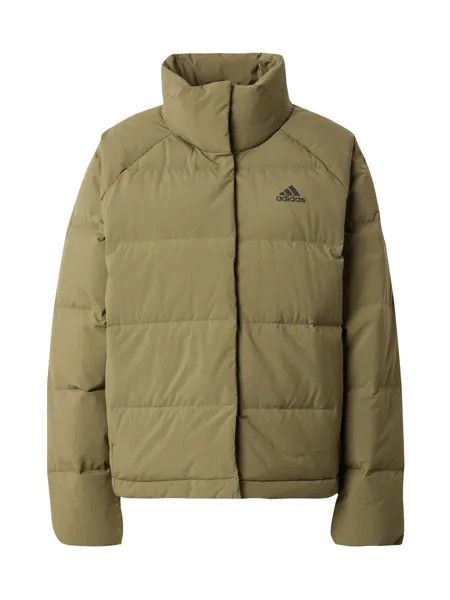Уличная куртка Adidas Helionic, оливковый