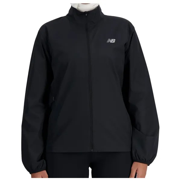 Беговая куртка New Balance Women's Sport Essentials Active Woven, черный