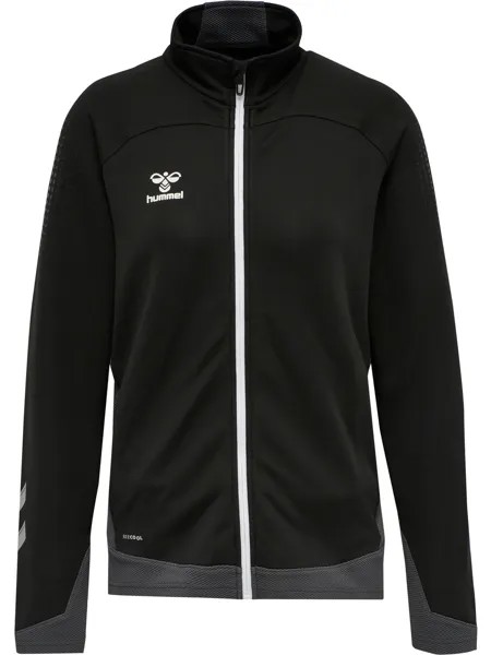 Толстовка Hummel Reißverschlussjacke Hml Lead Women Poly Zip Jacket, черный
