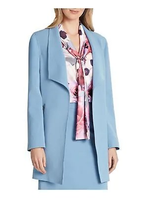 Женская голубая куртка TAHARI Topper Wear To Work Jacket Petites 2P