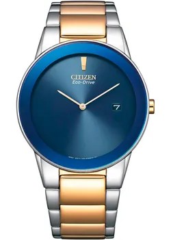 Японские наручные  мужские часы Citizen AU1064-85L. Коллекция Eco-Drive