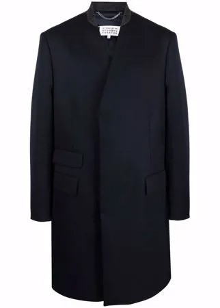 Maison Margiela шерстяное пальто с потайной застежкой