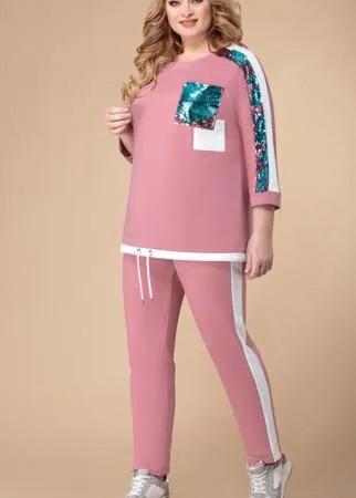 Костюм Svetlana Style-1552 В цвете: Розовый; Размеры: 56,52,54