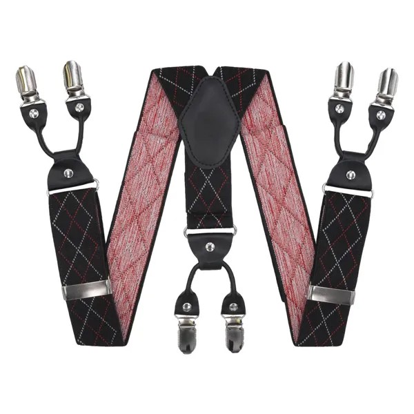 Подтяжки унисекс OTOKODESIGN 17-56365 черные