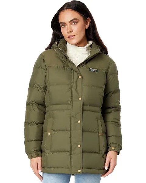 Парка L.L.Bean Petite Mountain Classic Down, цвет Kelp Green