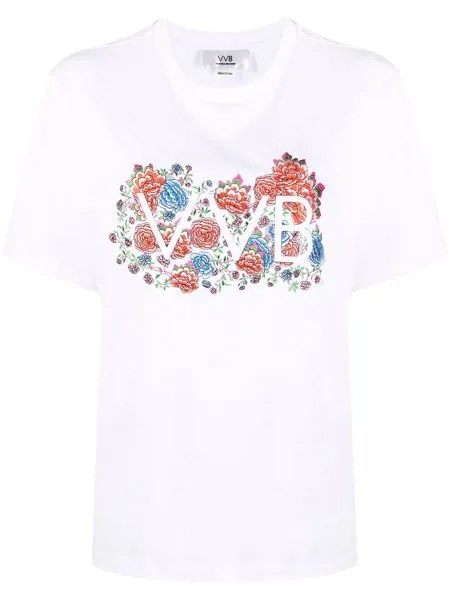 Victoria Victoria Beckham футболка с короткими рукавами и логотипом