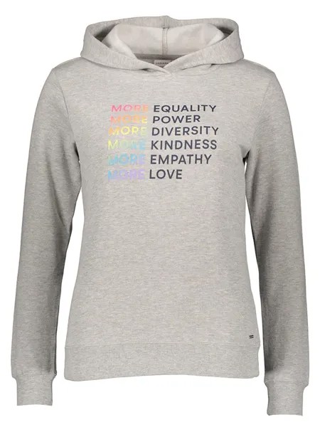 Толстовка LASCANA Hoodie, серый