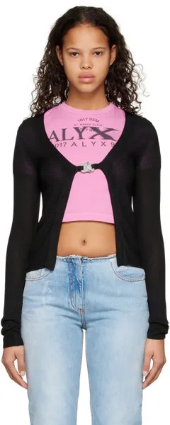 Черный кардиган с пряжкой 1017 ALYX 9SM