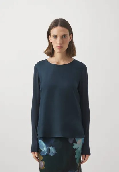 Широкая рубашка манга Max Mara Leisure SCRIGNO, синий