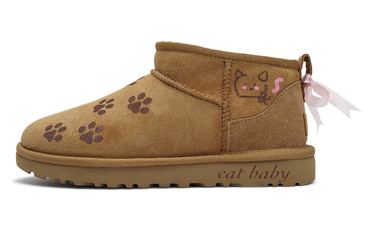 CLASSIC ULTRA MINI Зимние ботинки женские коричневые Ugg