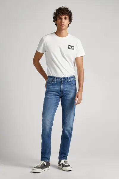 Джинсы с 5 карманами Pepe Jeans London, синий