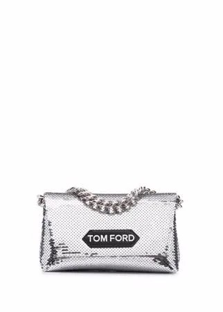 TOM FORD сумка-тоут с нашивкой-логотипом