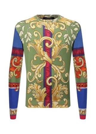 Шелковый джемпер Versace