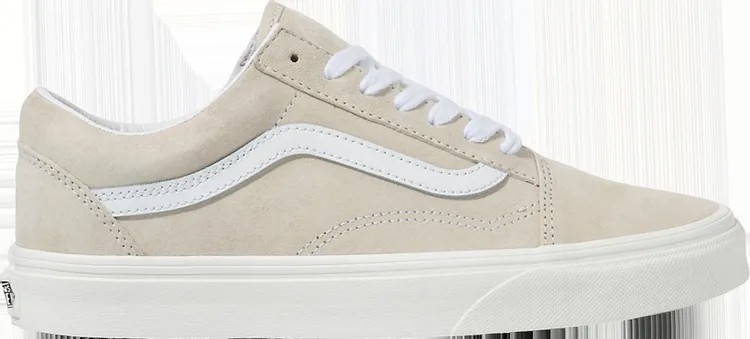 Кеды Vans Old Skool Pig Suede - Sand Shell, кремовый