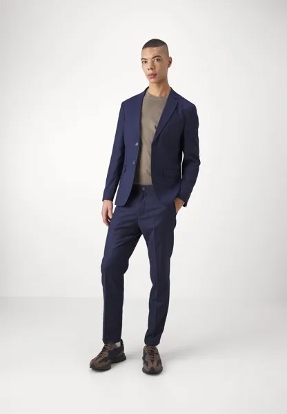 Костюм Slhslim Cedric Structure Suit Selected, темно-синий