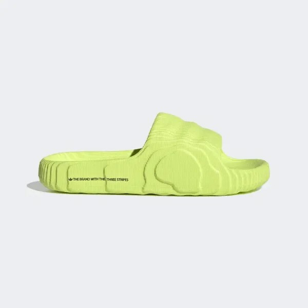 Новые мужские сандалии adidas ADILETTE 22 SLIDES Solar Yellow / Core Black HP6523
