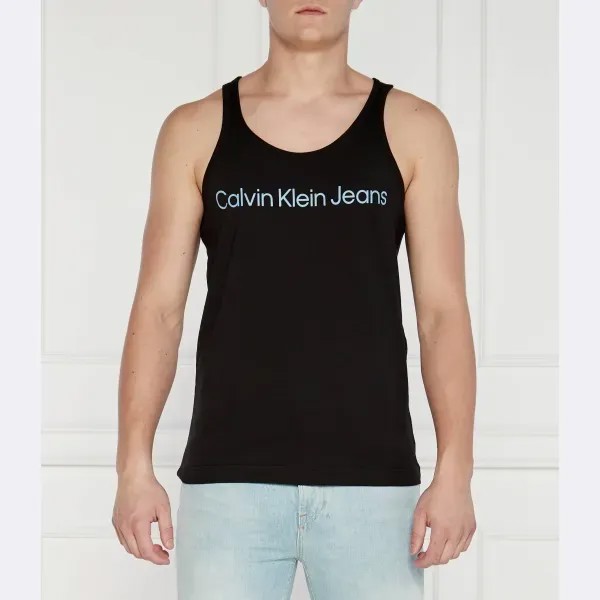Майка стандартного кроя Calvin Klein, черный