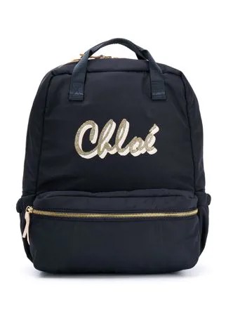 Chloé Kids рюкзак с логотипом