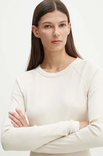 Лонгслив G-Star Raw, бежевый