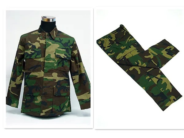 Тактическая Боевая форма одежды Профессиональный Airsoft Wargame армейская костюмы лесной камуфляж Цвет