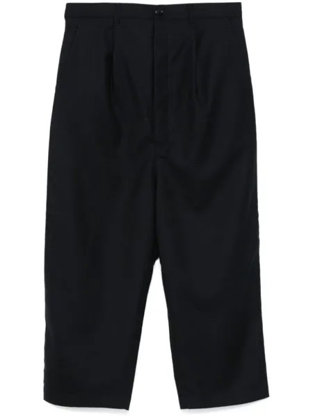 Comme des Garçons Homme брюки с низким шаговым швом, синий
