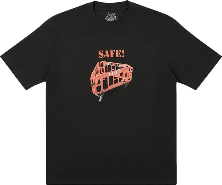 Футболка Palace Safety T-Shirt 'Black', черный