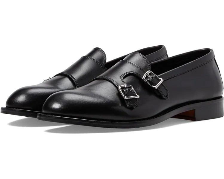 Оксфорды Massimo Matteo Ponte Veccio Double Monk Strap, черный