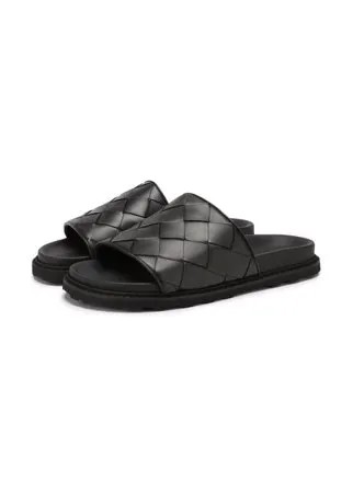 Кожаные шлепанцы Bottega Veneta