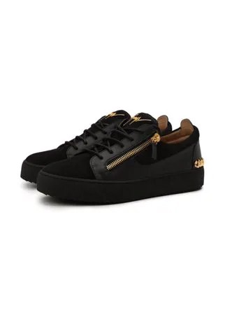 Комбинированные кеды Frankie Giuseppe Zanotti Design