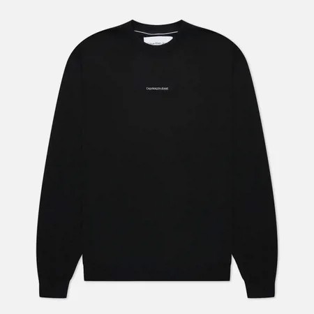 Мужской свитер Calvin Klein Jeans Essential Crew Neck, цвет чёрный, размер L