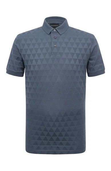 Хлопковое поло Emporio Armani