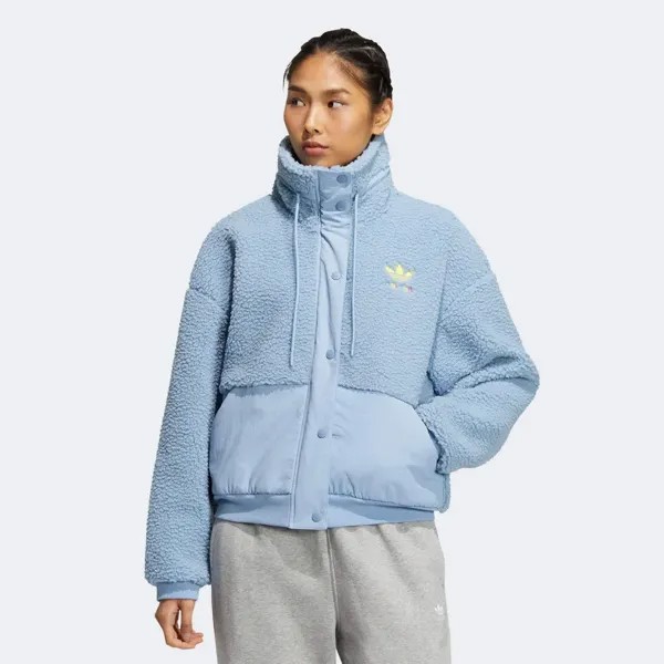 Куртка Adidas Sherpa, голубой