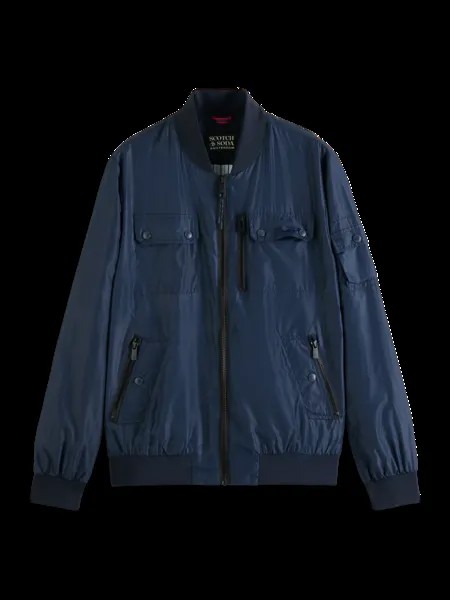Бомбер мужской Scotch & Soda 171993/0002 синий M