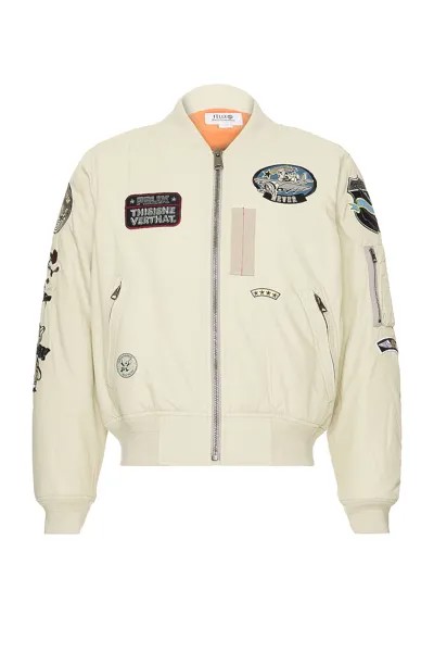 Куртка Thisisneverthat X Felix The Cat Bomber, цвет Light Beige