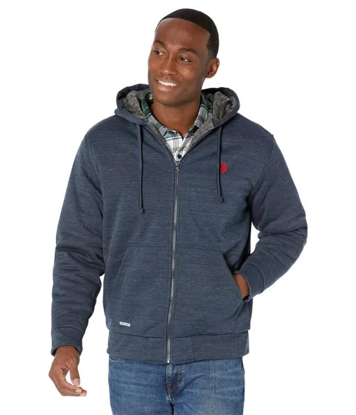 Худи U.S. POLO ASSN., Solid Sherpa Hoodie