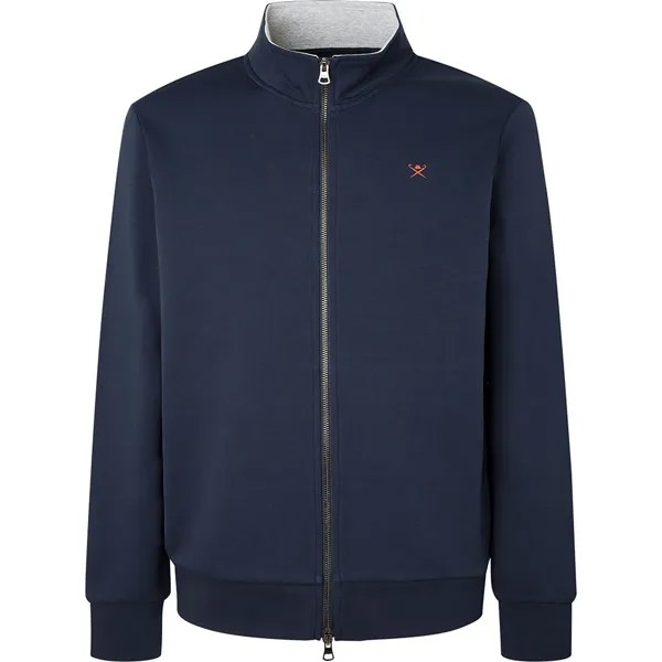 Толстовка Hackett Refined Full Zip, синий