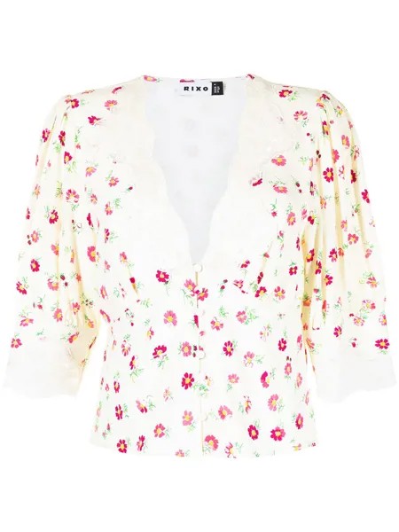 Rixo блузка Amanda с цветочным принтом