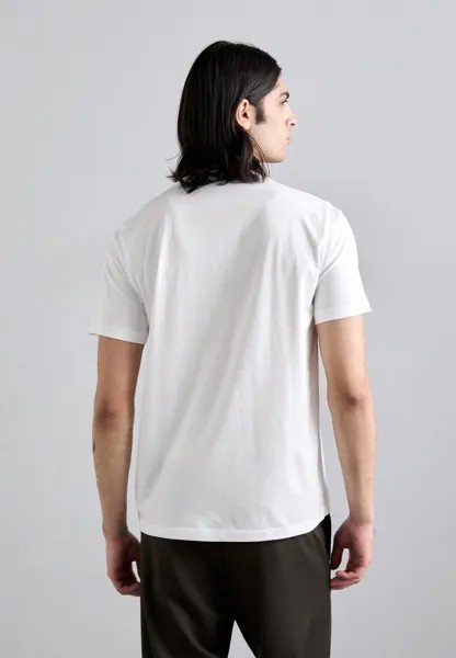 Футболки с принтом MENS BLOW HAPPY PS Paul Smith, белый