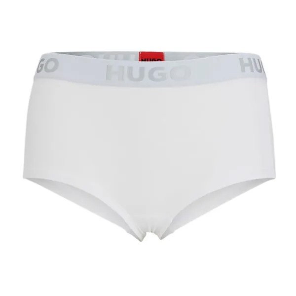 Боксеры HUGO Boyleg Sporty Logo 10241852, белый