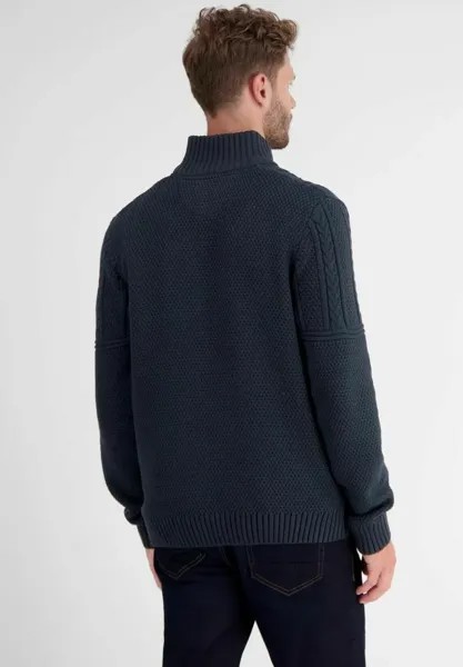 Вязаный свитер TROYER LERROS, цвет navy