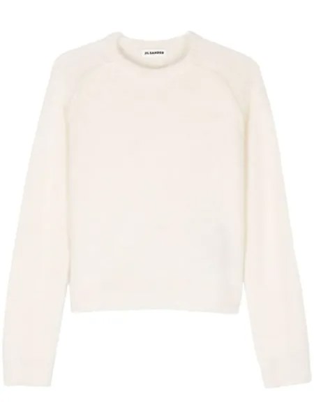 Jil Sander фактурный свитер, нейтральный цвет