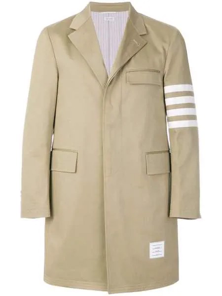 Thom Browne классический плащ 'Chesterfield'