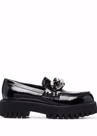 Casadei лакированные лоферы