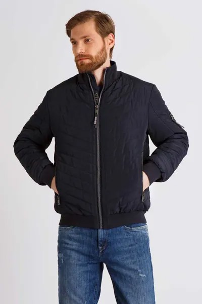 Бомбер мужской Baon B5322011 синий 2XL